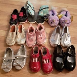 9+ Item Dress Shoe Boot Slipper Tennis Shoe Bundle